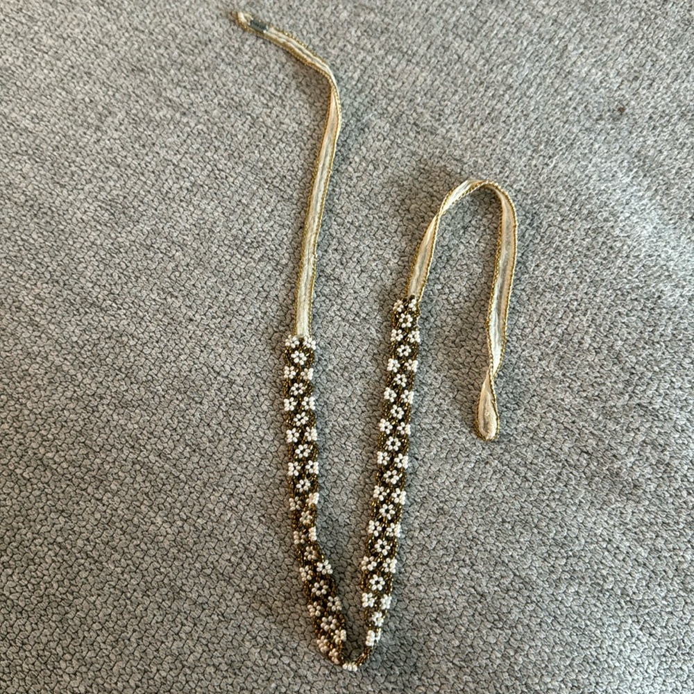 Handmade beaded necklace